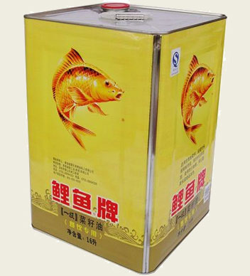 鯉魚牌菜籽油14L