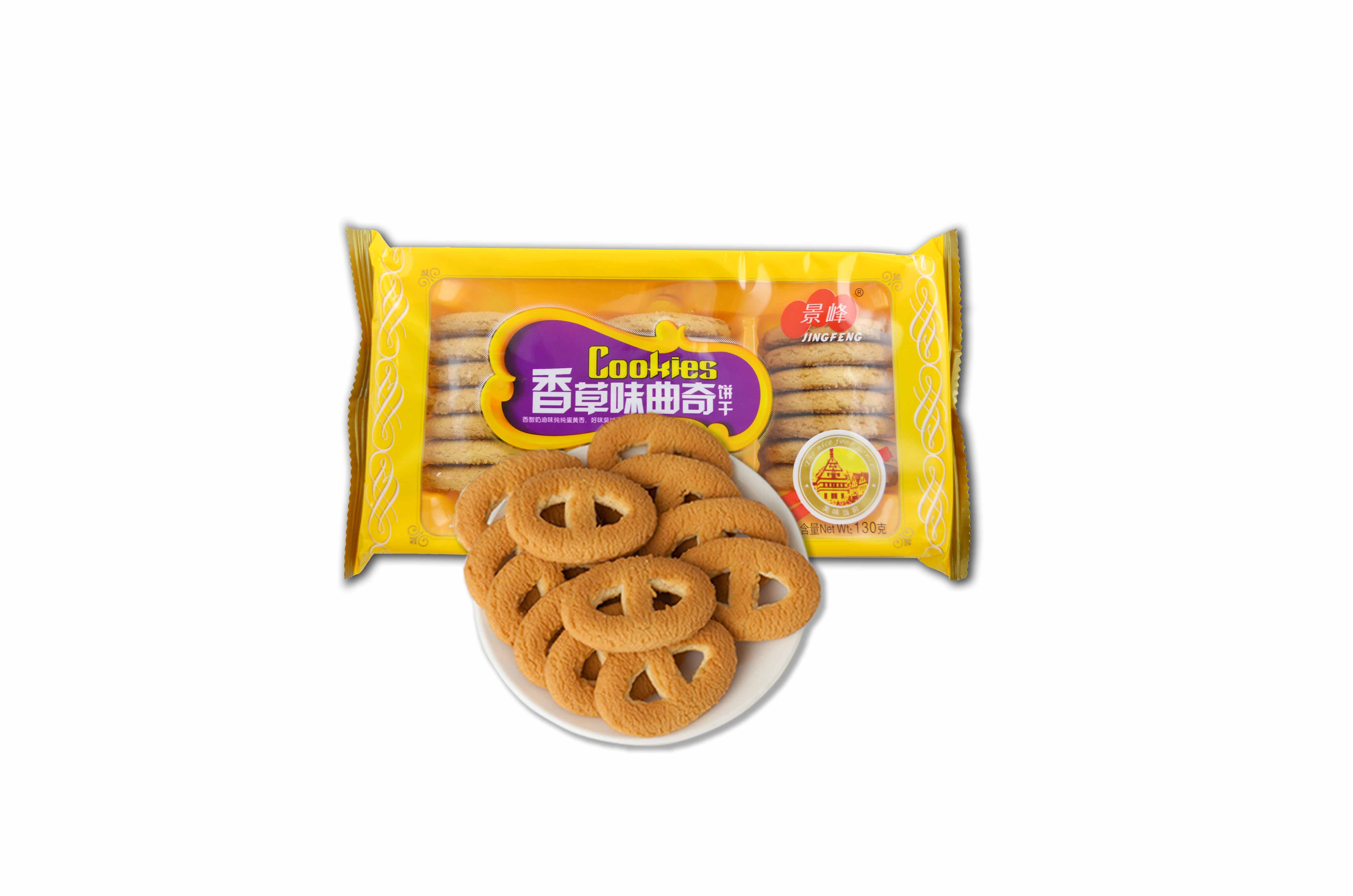 香草味曲奇饼干（130g）